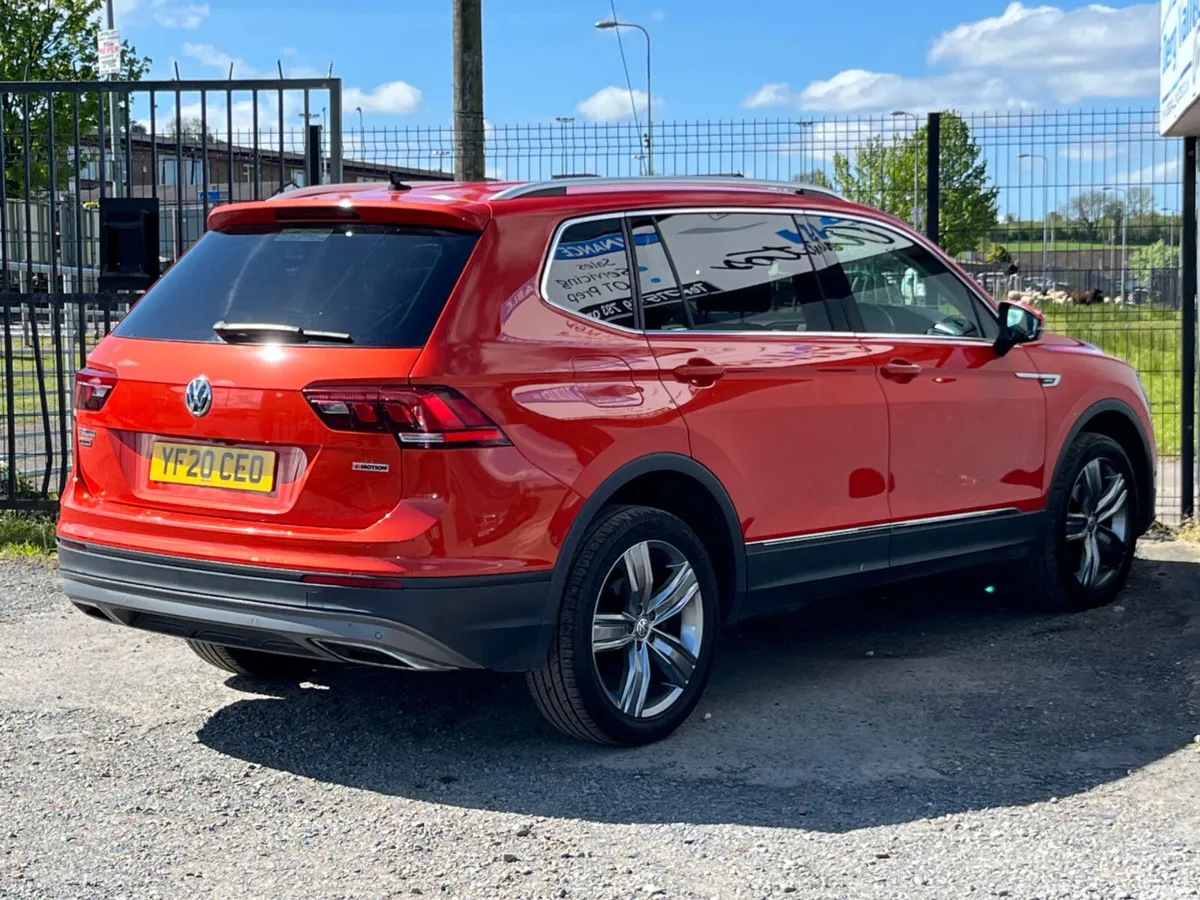Volkswagen Tiguan SUV, Diesel, 2020, Orange