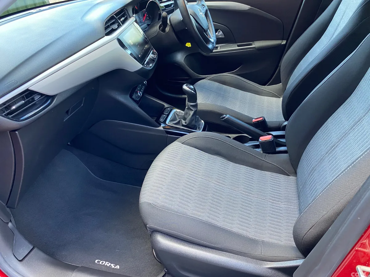 Opel Corsa Hatchback, Petrol, 2021, Red