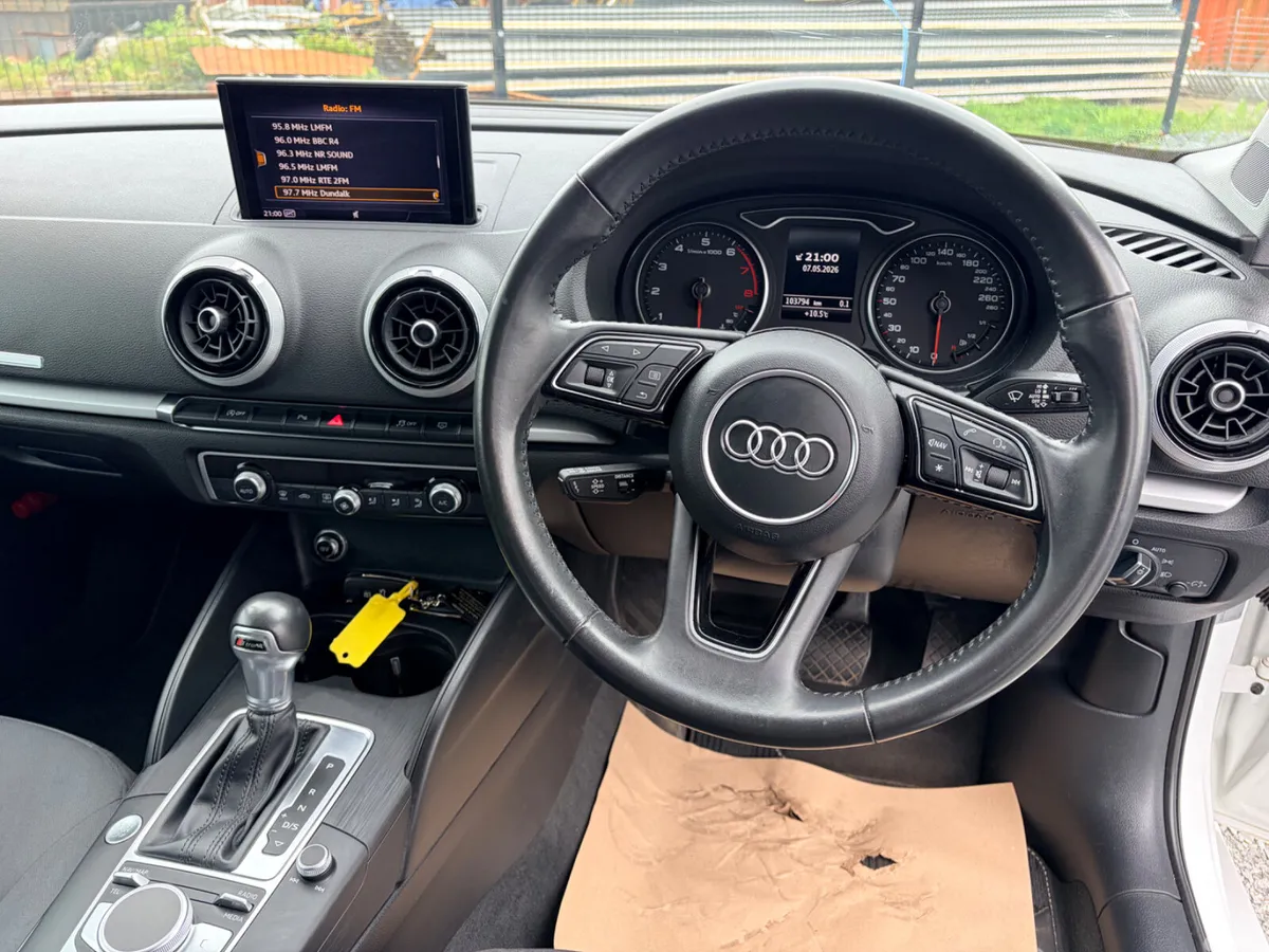Audi A3 Saloon, Petrol, 2018, White