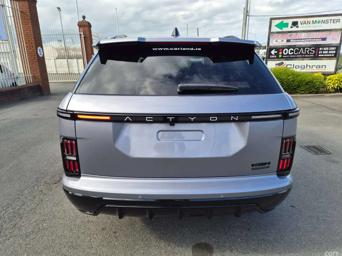 KGM Actyon SUV, Petrol Hybrid, 2026, Silver
