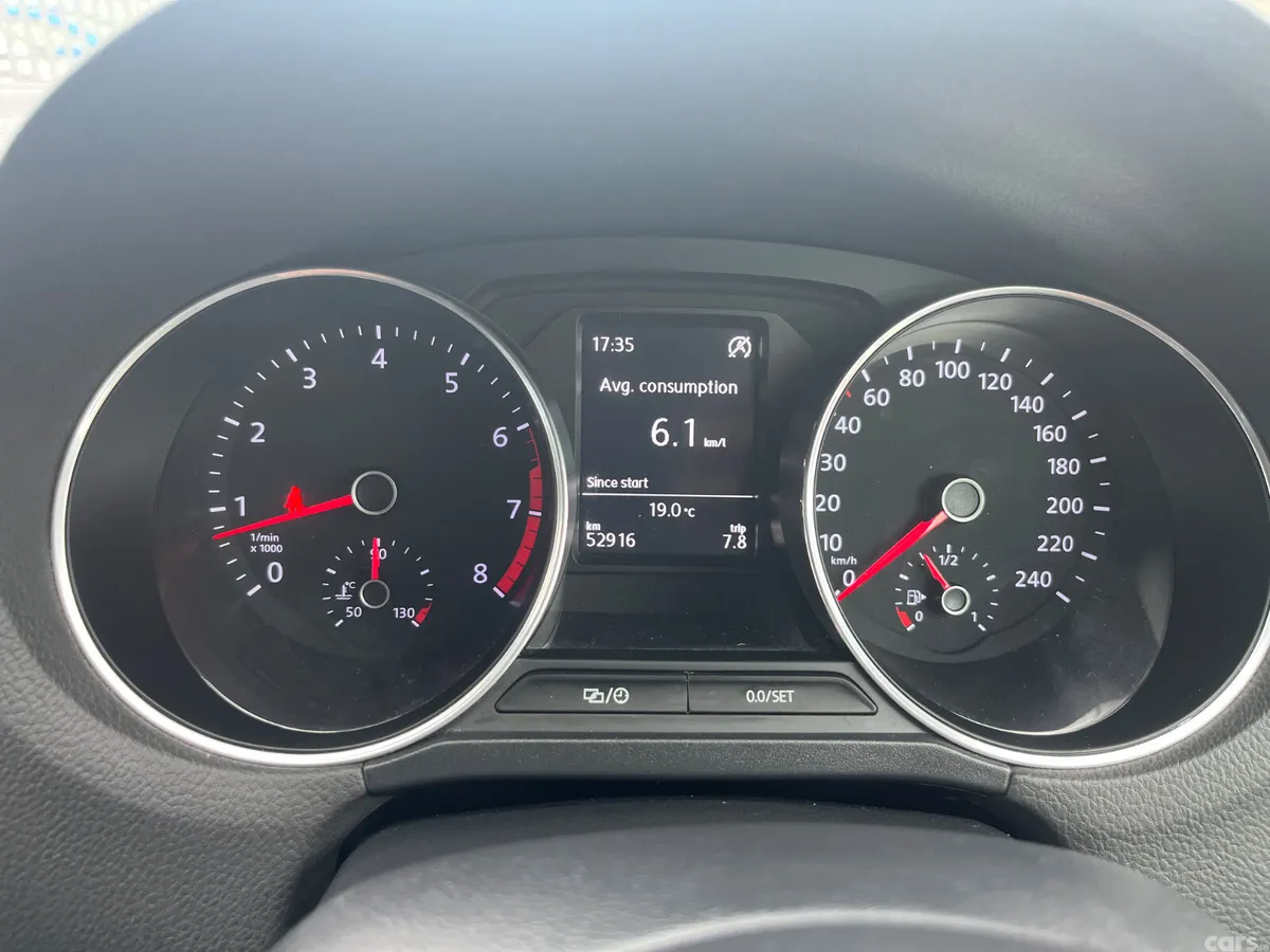Volkswagen Polo Hatchback, Petrol, 2016, Red