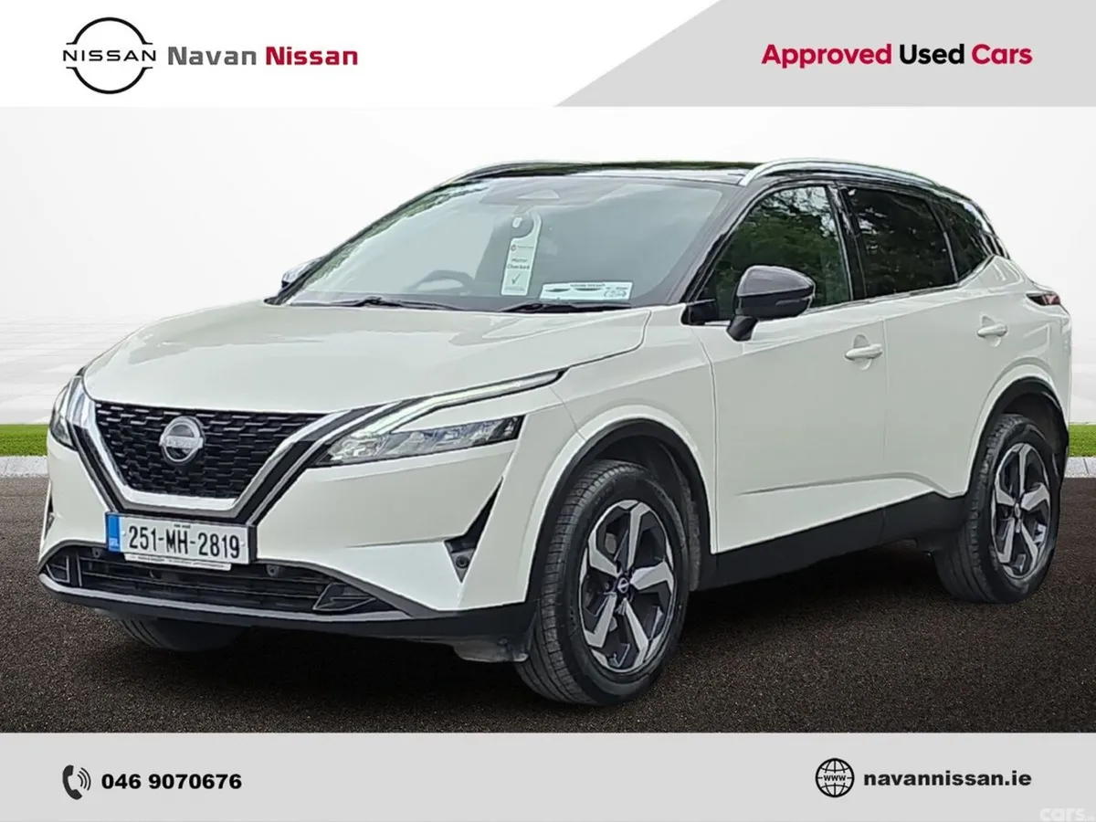 Nissan Qashqai MPV, Petrol Hybrid, 2025, White