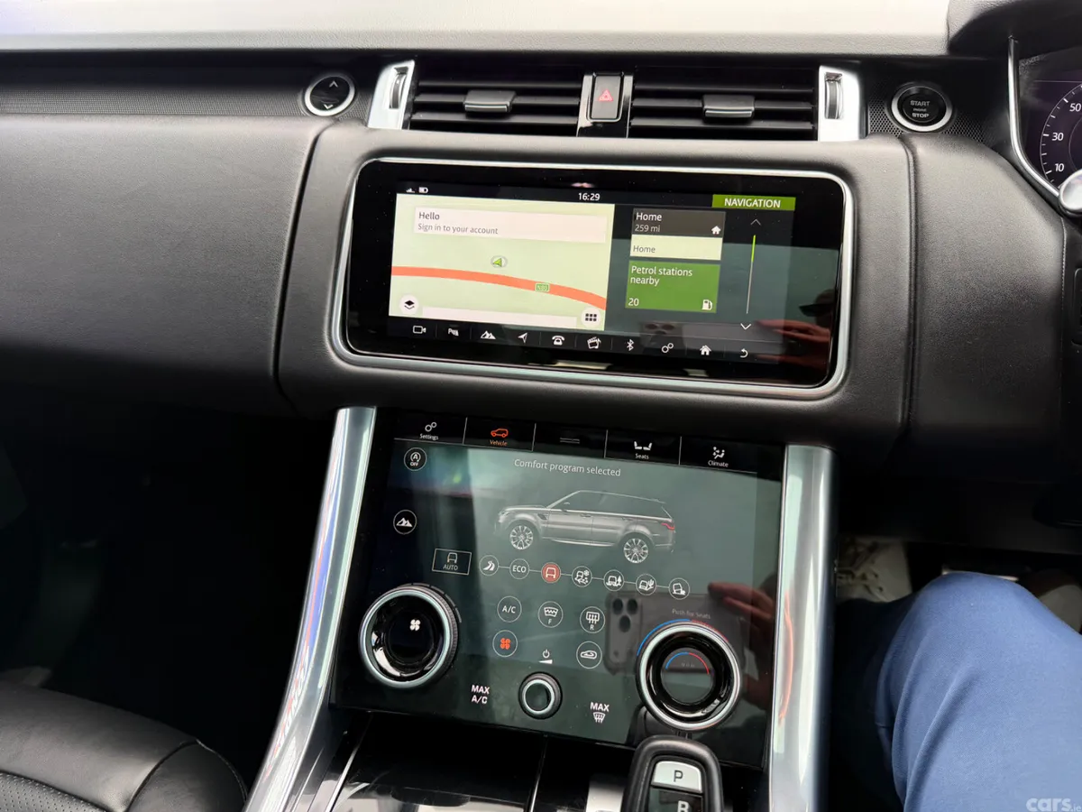 Land Rover Range Rover Sport SUV, Petrol Plug-in Hybrid, 2021, Black