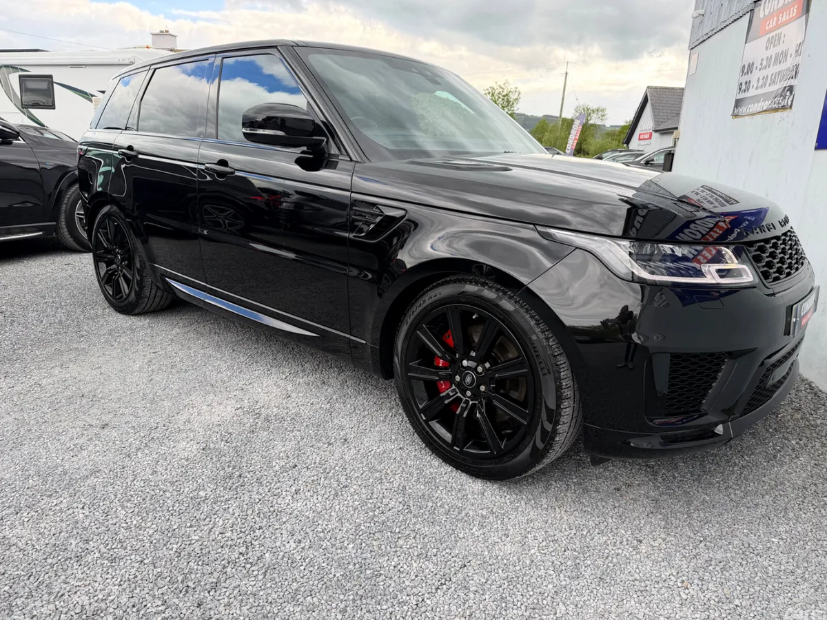 Land Rover Range Rover Sport SUV, Petrol Plug-in Hybrid, 2021, Black