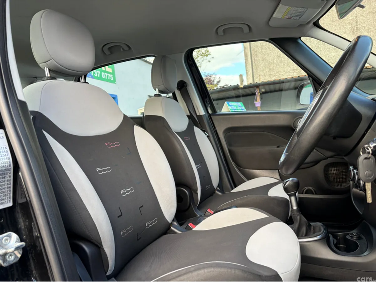 Fiat 500 Hatchback, Diesel, 2014, Black