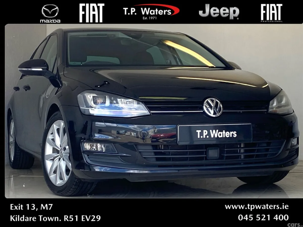 Volkswagen Golf Hatchback, Petrol, 2017, Black