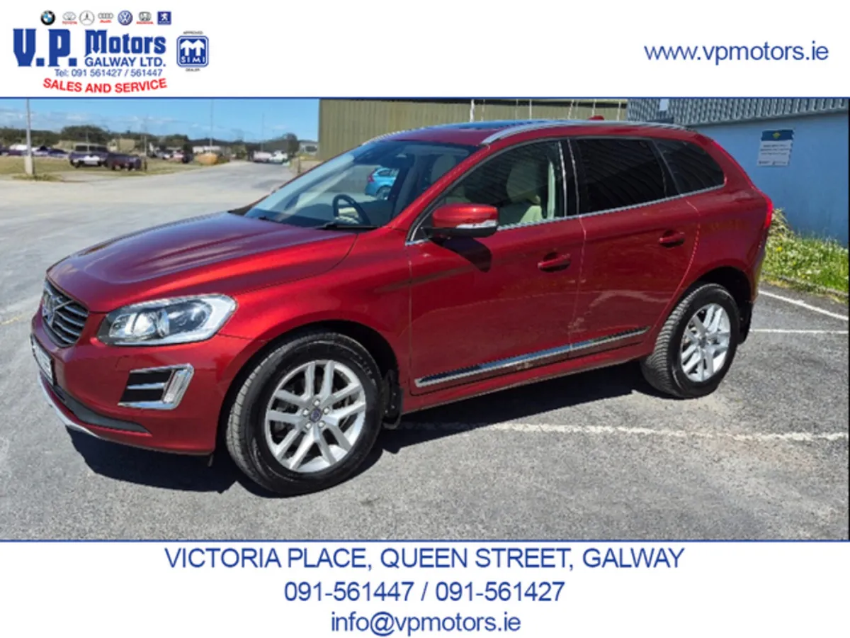 Volvo XC60 SUV, Diesel, 2017, Red