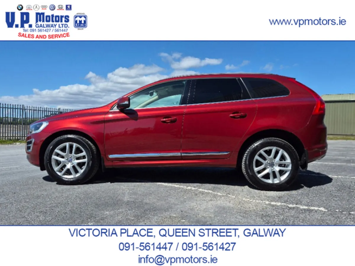 Volvo XC60 SUV, Diesel, 2017, Red
