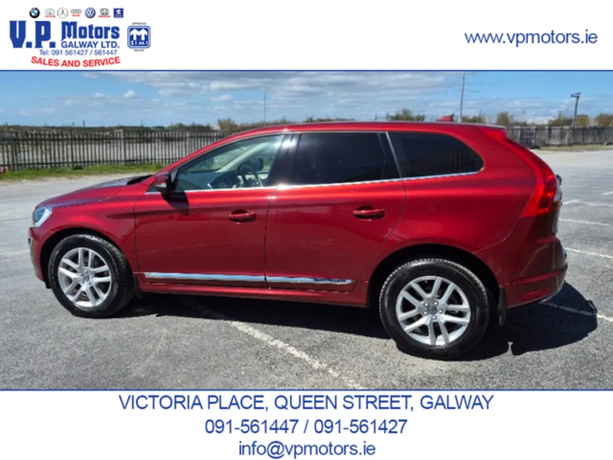 Volvo XC60 SUV, Diesel, 2017, Red