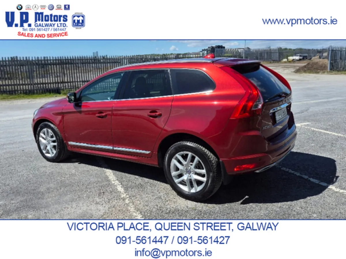 Volvo XC60 SUV, Diesel, 2017, Red