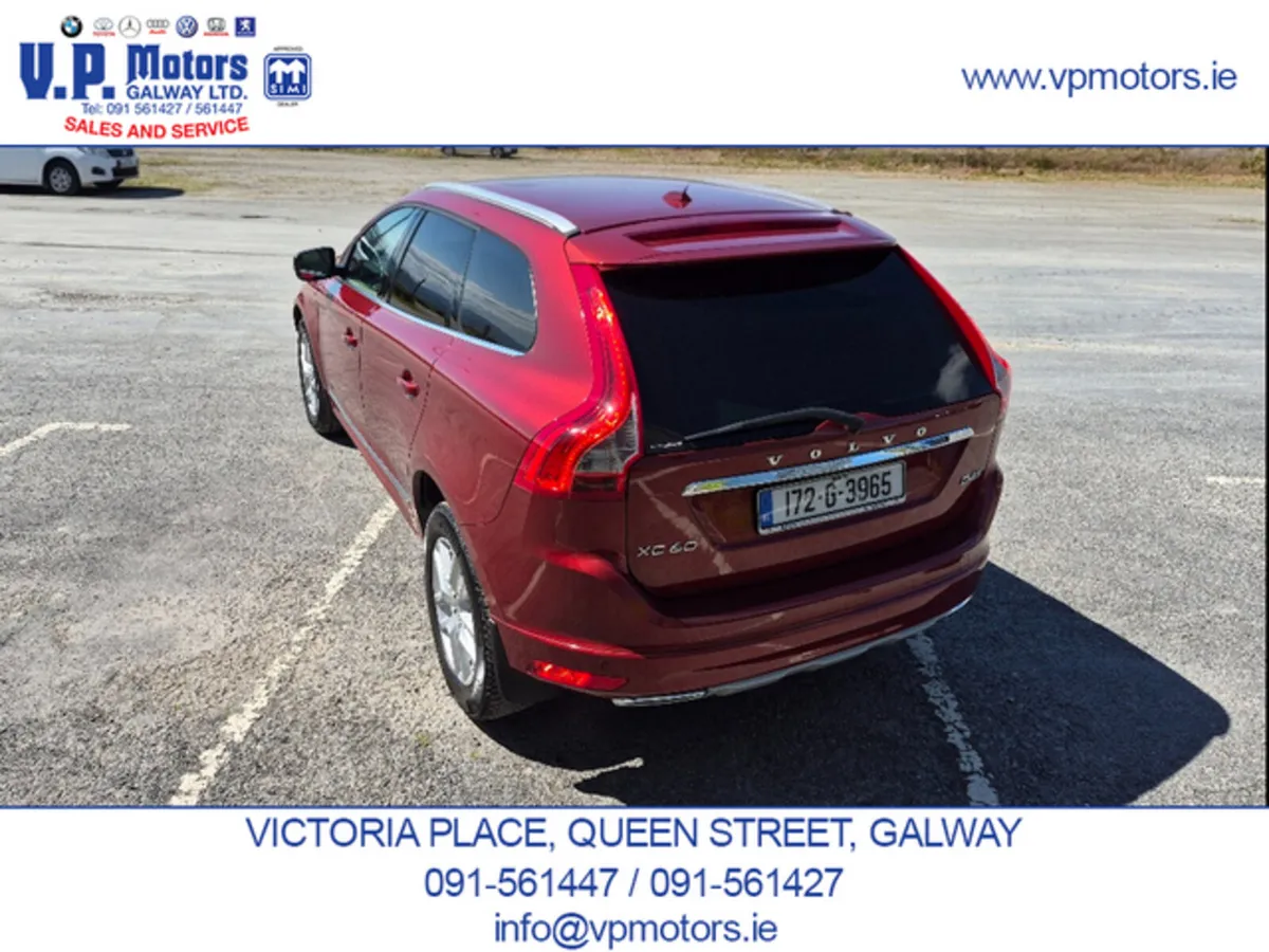 Volvo XC60 SUV, Diesel, 2017, Red