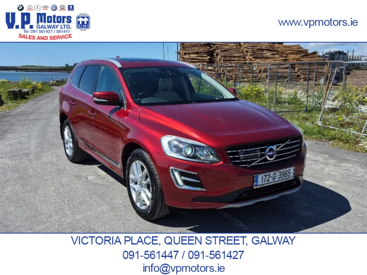 Volvo XC60 SUV, Diesel, 2017, Red