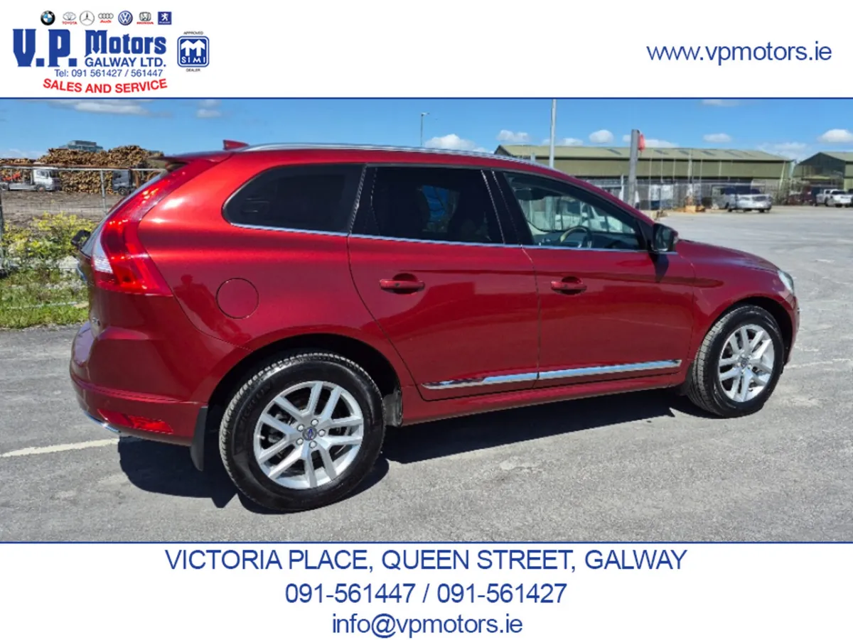 Volvo XC60 SUV, Diesel, 2017, Red