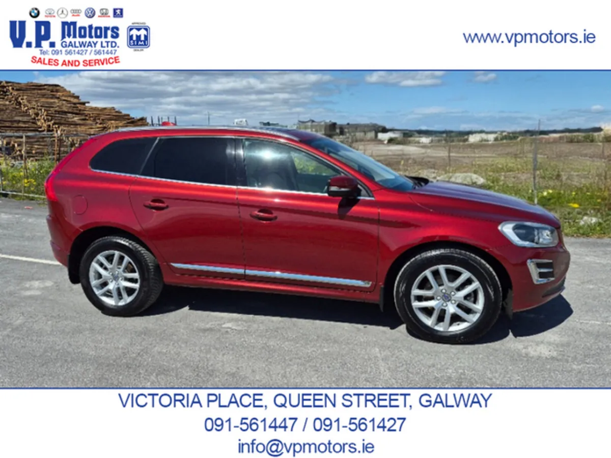 Volvo XC60 SUV, Diesel, 2017, Red