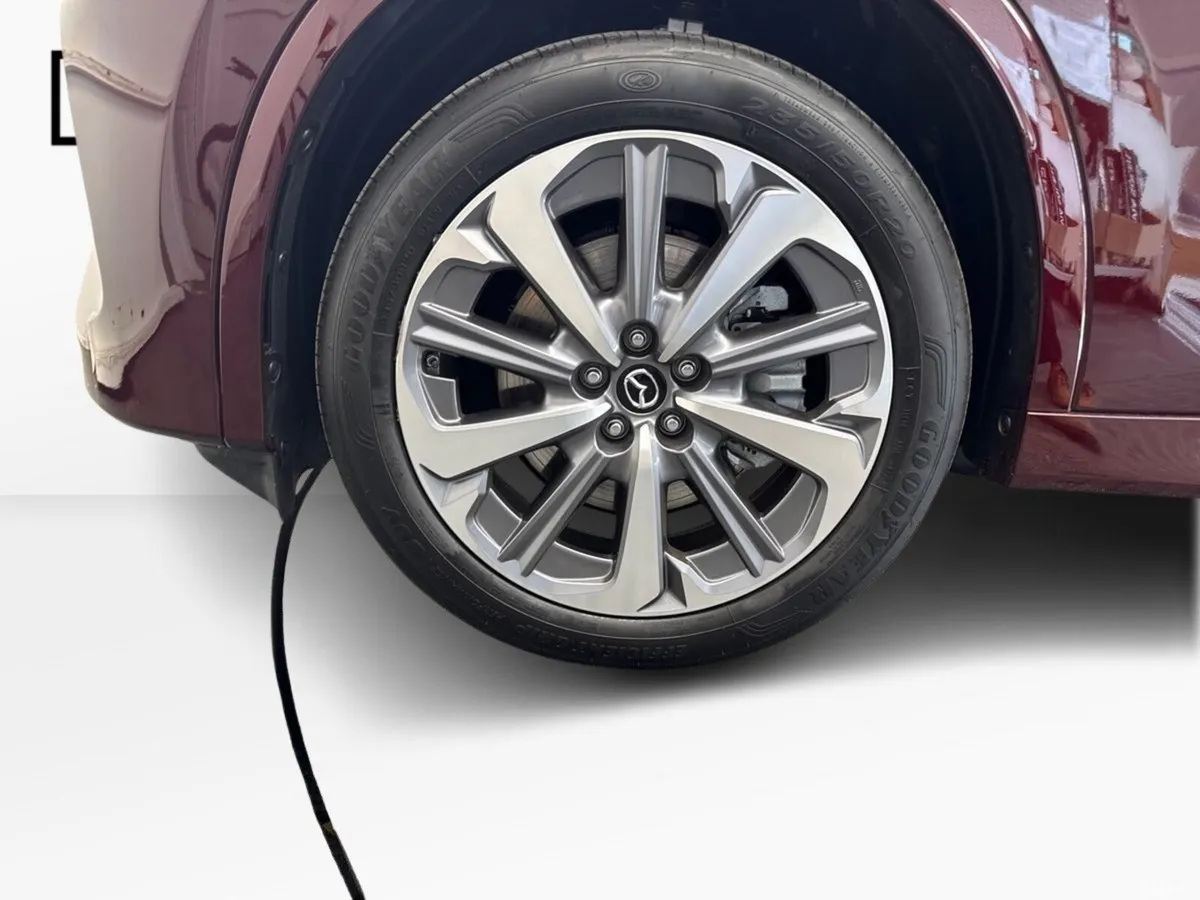 Mazda CX-80 SUV, Petrol Plug-in Hybrid, 2026, Red