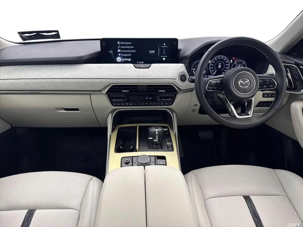 Mazda CX-80 SUV, Petrol Plug-in Hybrid, 2026, Red