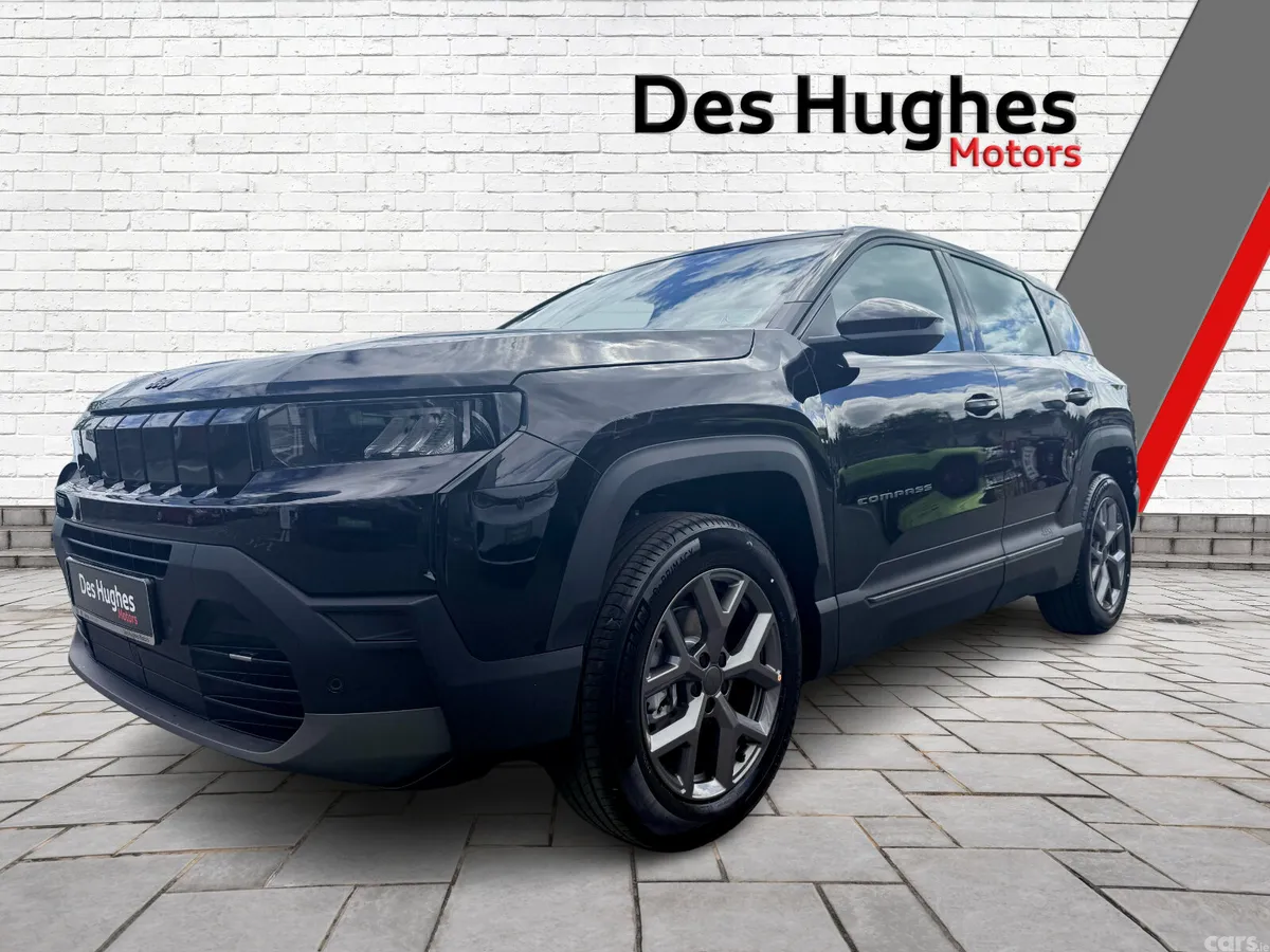 Jeep Compass SUV, Petrol Hybrid, 2026, Black