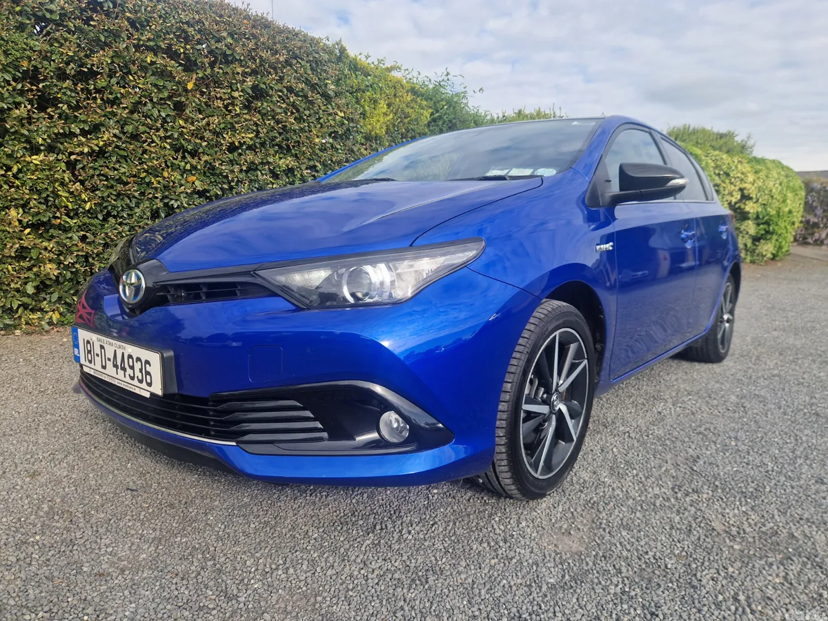 Toyota Auris Hatchback, Petrol Hybrid, 2018, Blue