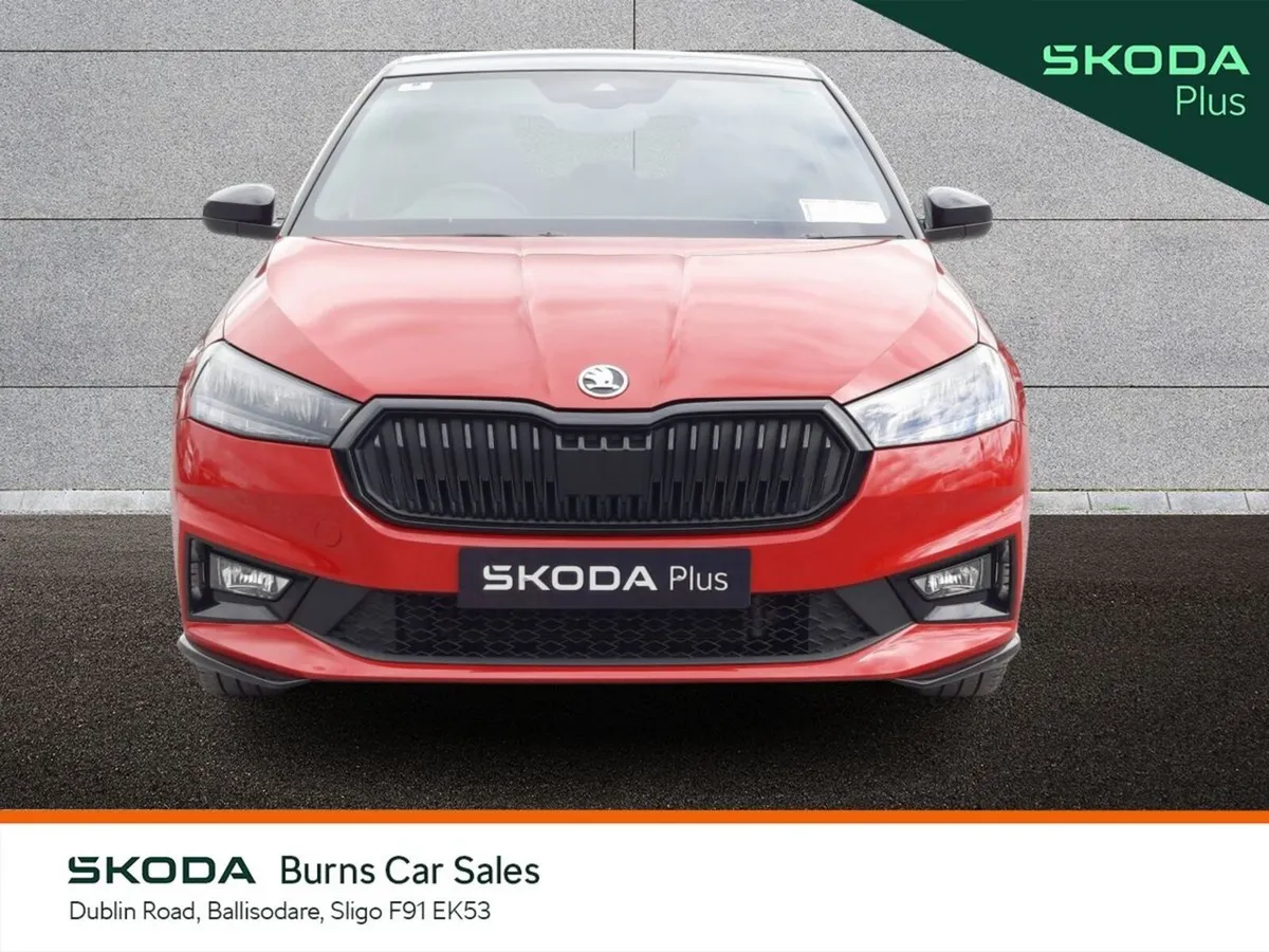 Skoda Fabia Hatchback, Petrol, 2024, Red