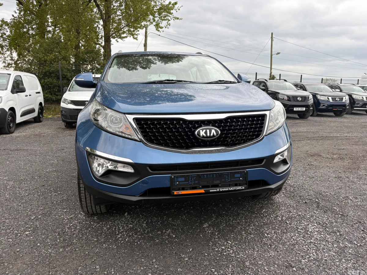 Kia Sportage SUV, Diesel, 2015, Blue