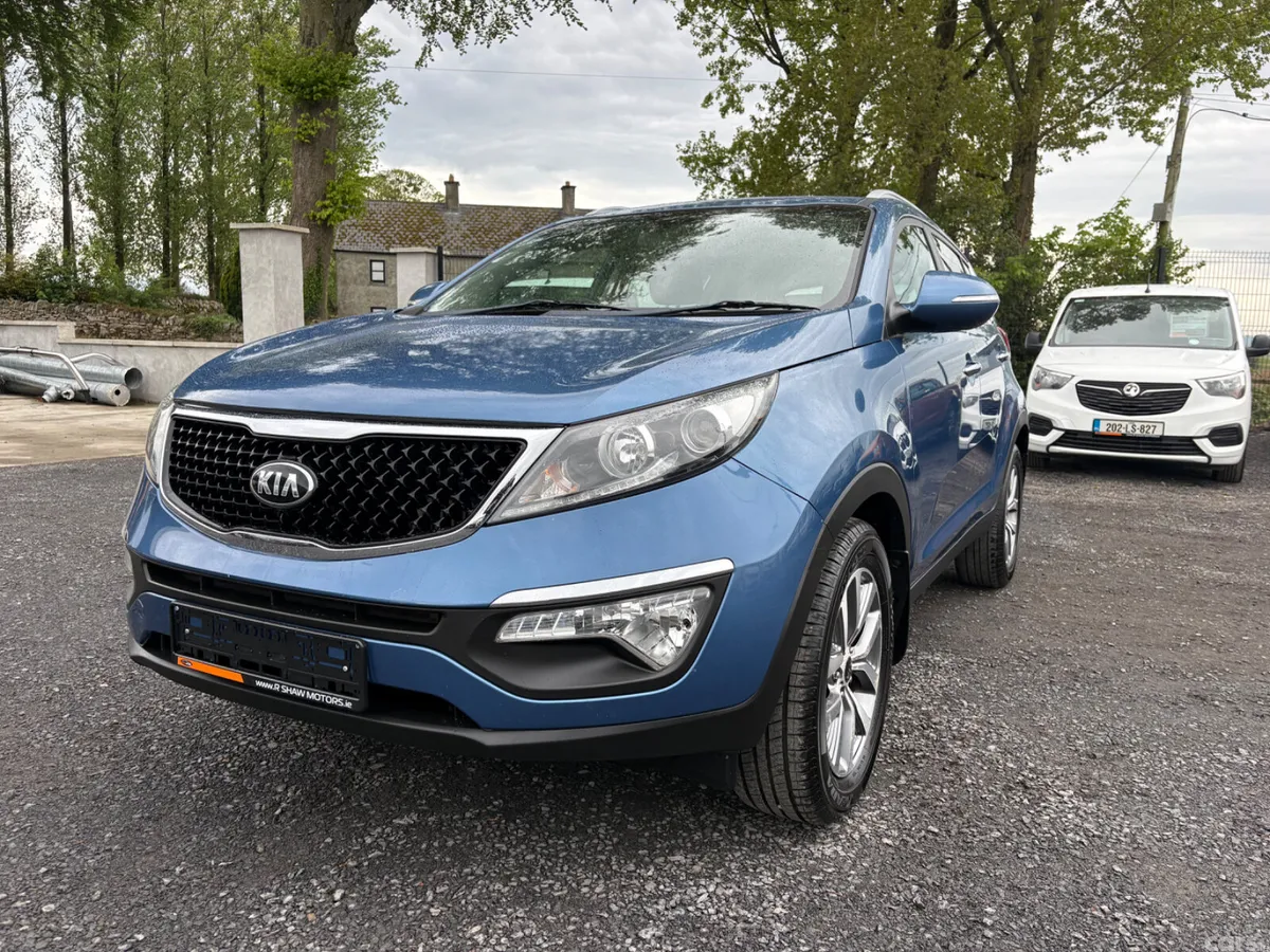 Kia Sportage SUV, Diesel, 2015, Blue