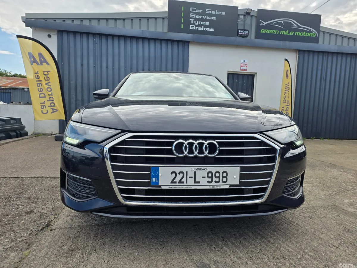 Audi A6 Saloon, Diesel, 2022, Blue