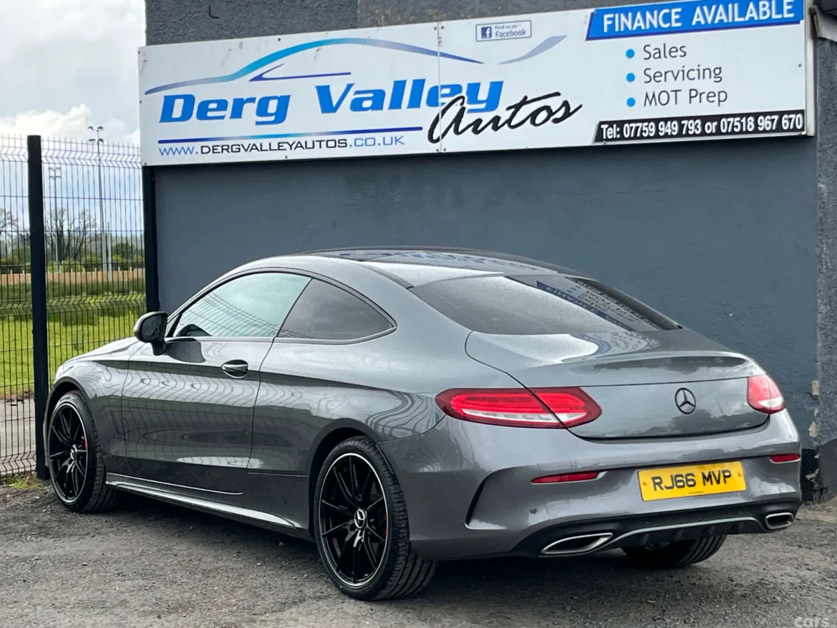 Mercedes-Benz C-Class Coupe, Diesel, 2016, Grey