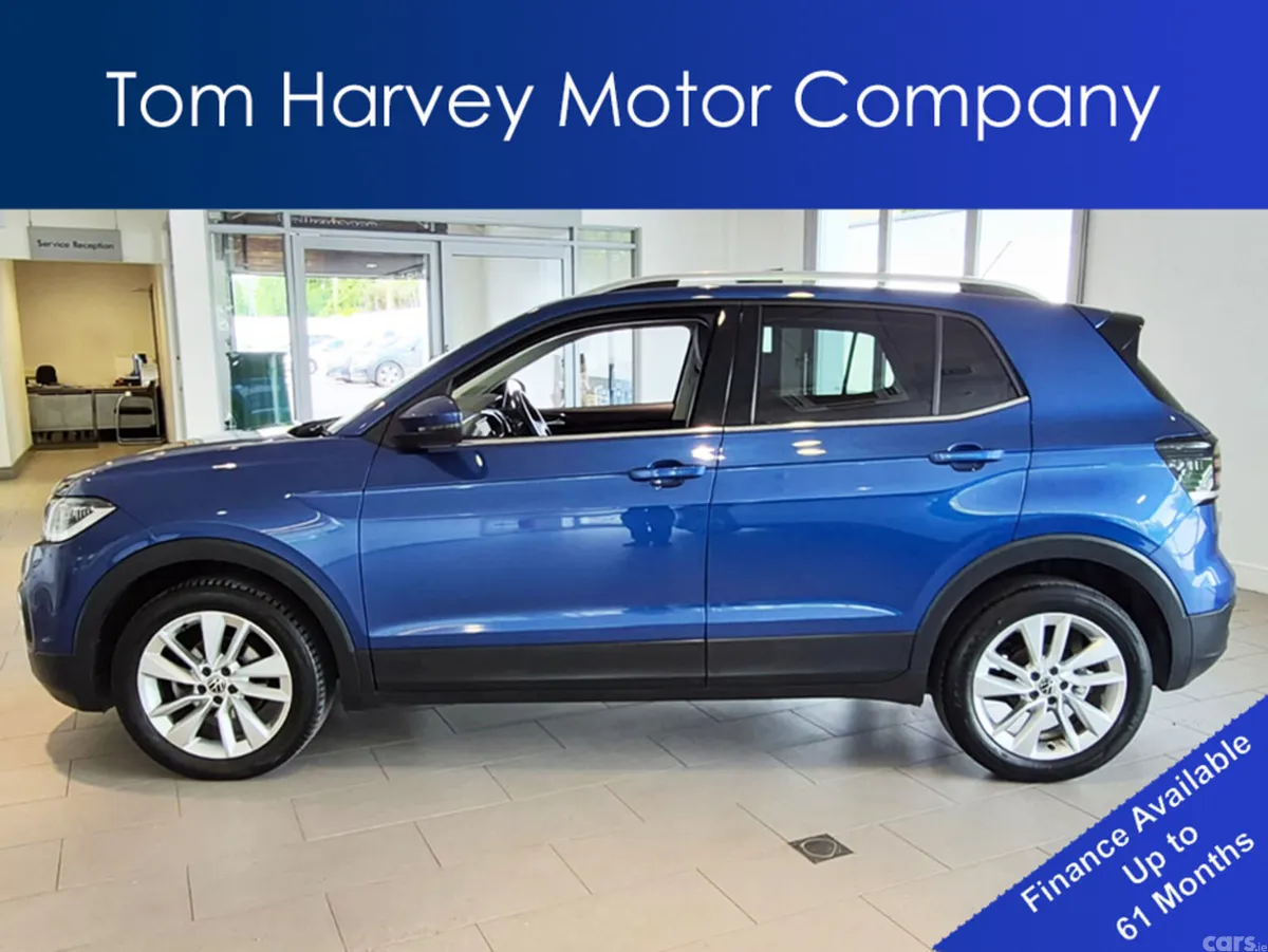 Volkswagen T-Cross SUV, Petrol, 2022, Blue
