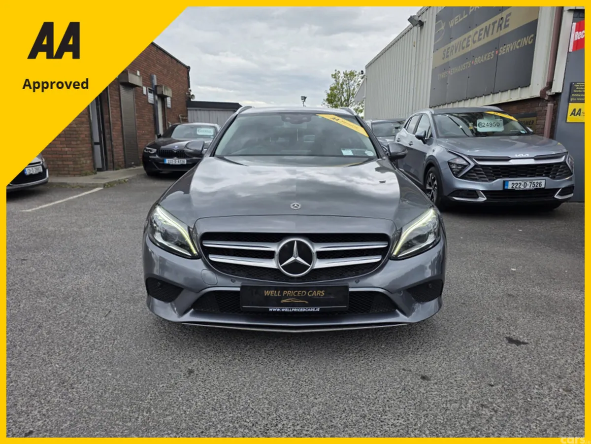Mercedes-Benz C-Class Estate, Diesel Hybrid, 2020, Grey