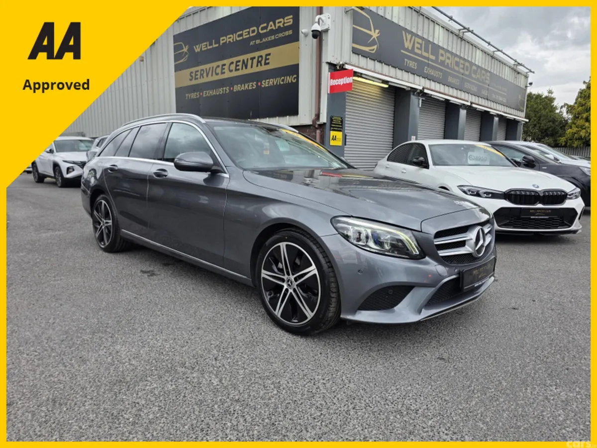Mercedes-Benz C-Class Estate, Diesel Hybrid, 2020, Grey