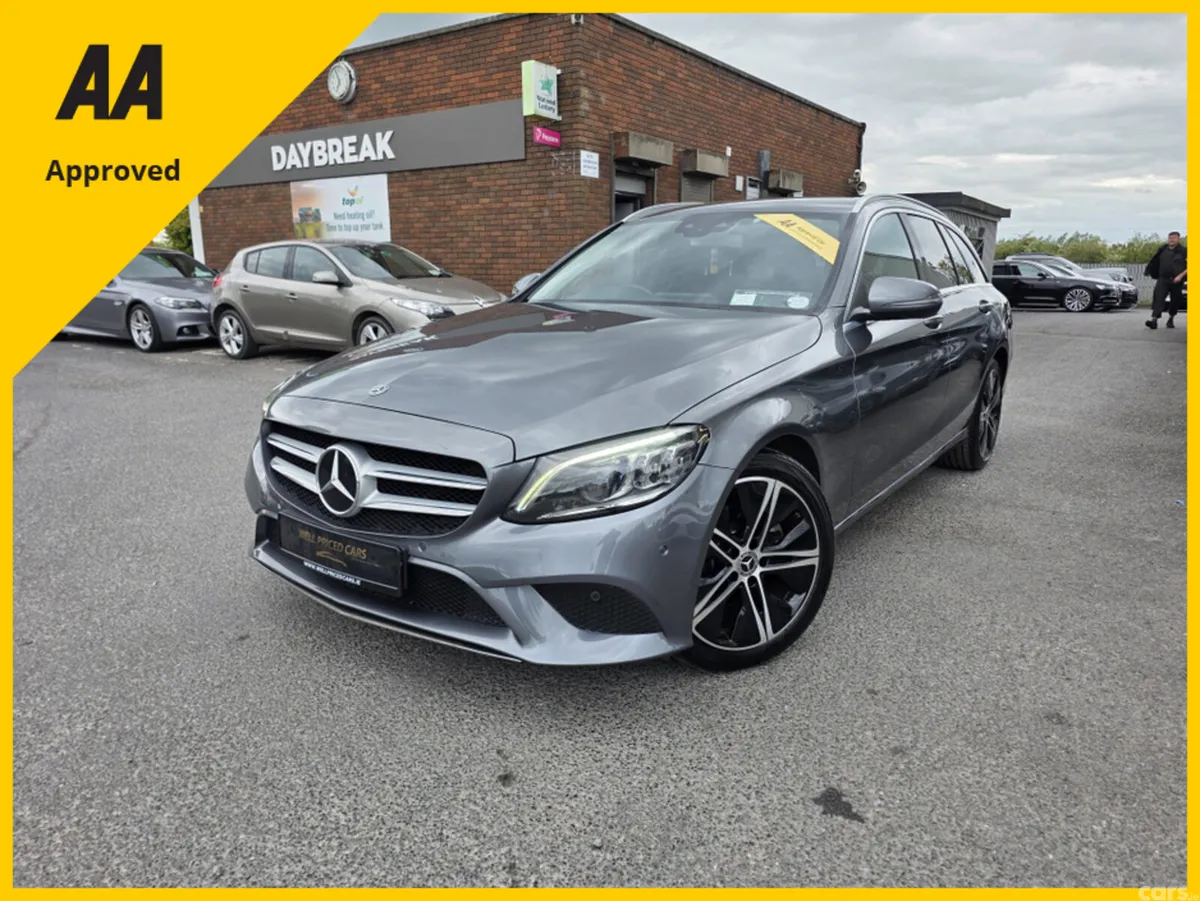 Mercedes-Benz C-Class Estate, Diesel Hybrid, 2020, Grey