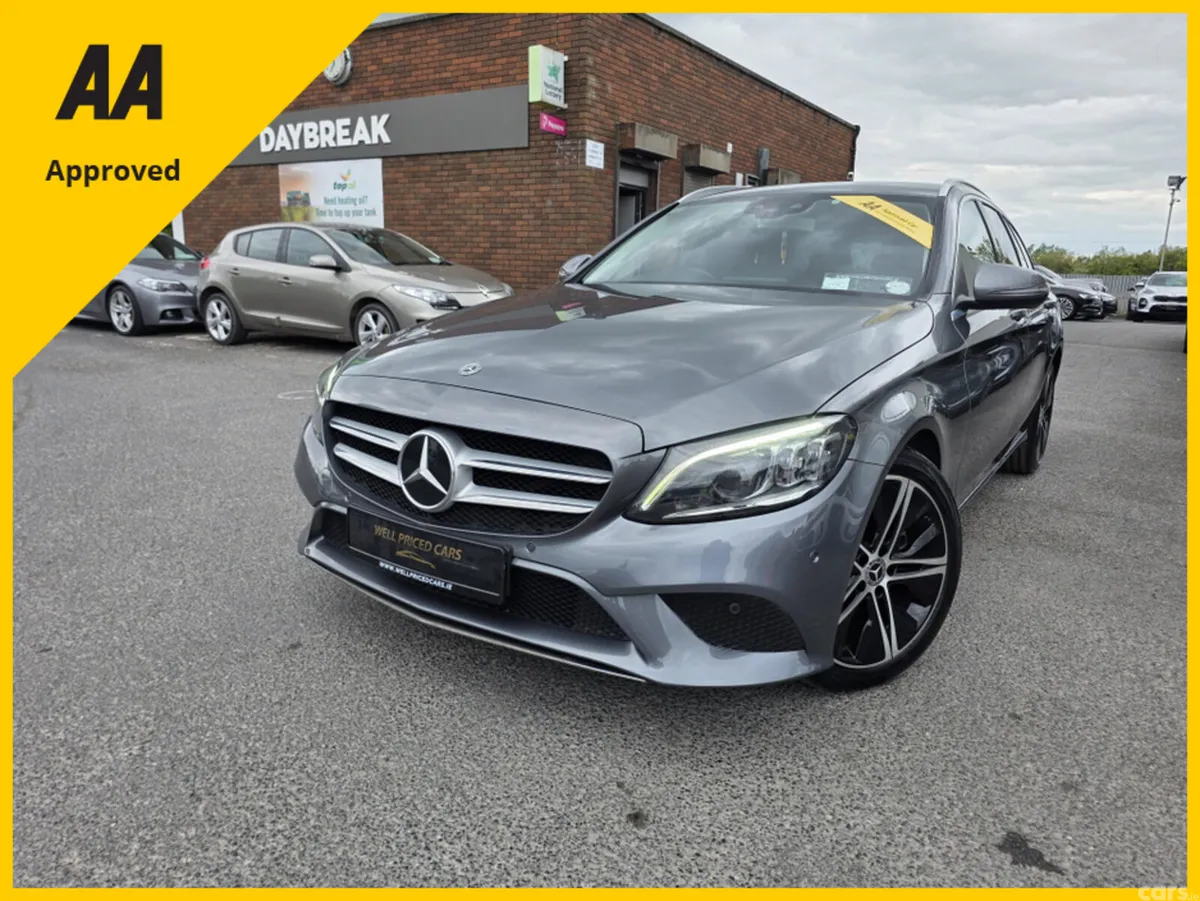 Mercedes-Benz C-Class Estate, Diesel Hybrid, 2020, Grey