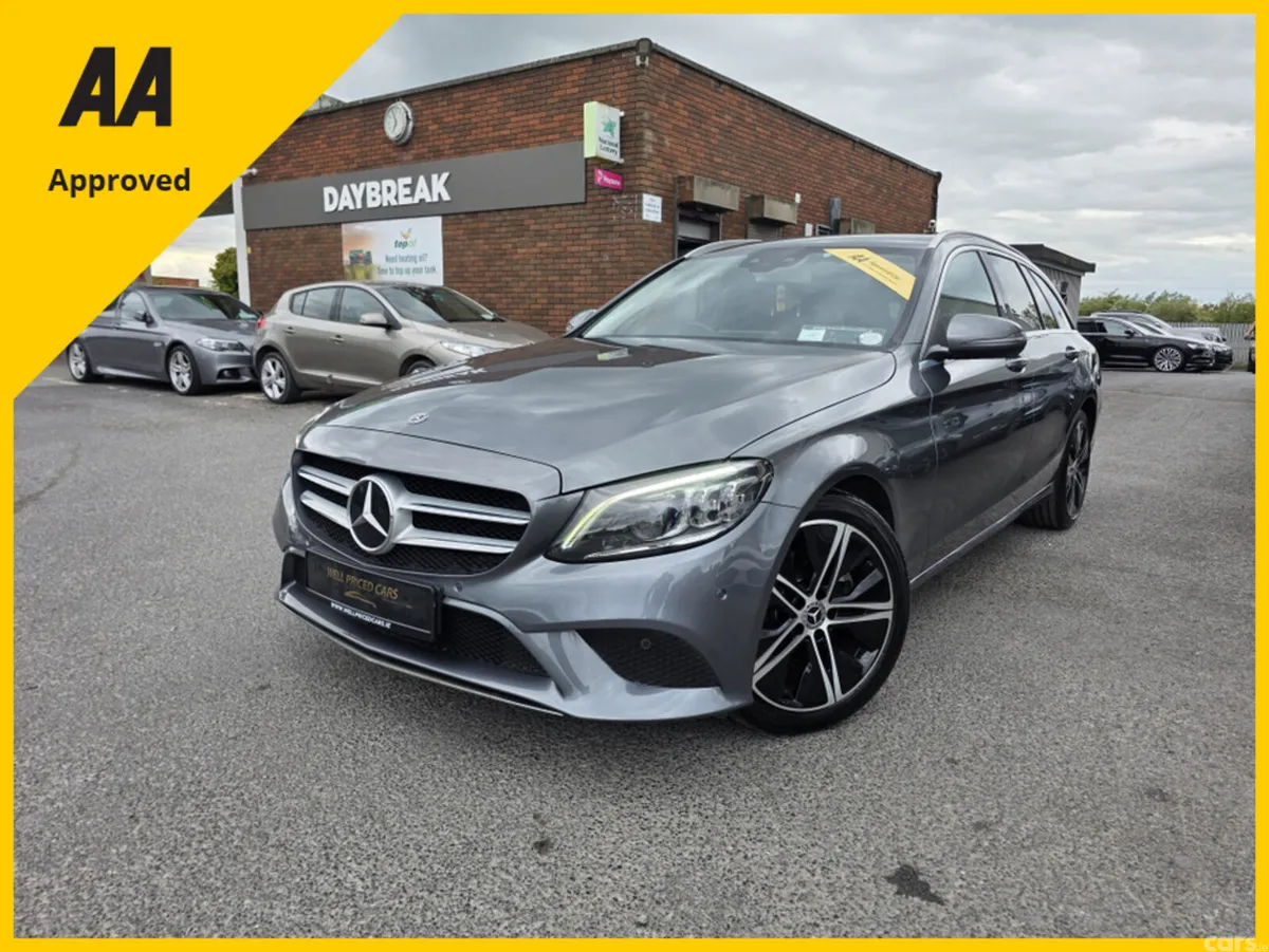 Mercedes-Benz C-Class Estate, Diesel Hybrid, 2020, Grey