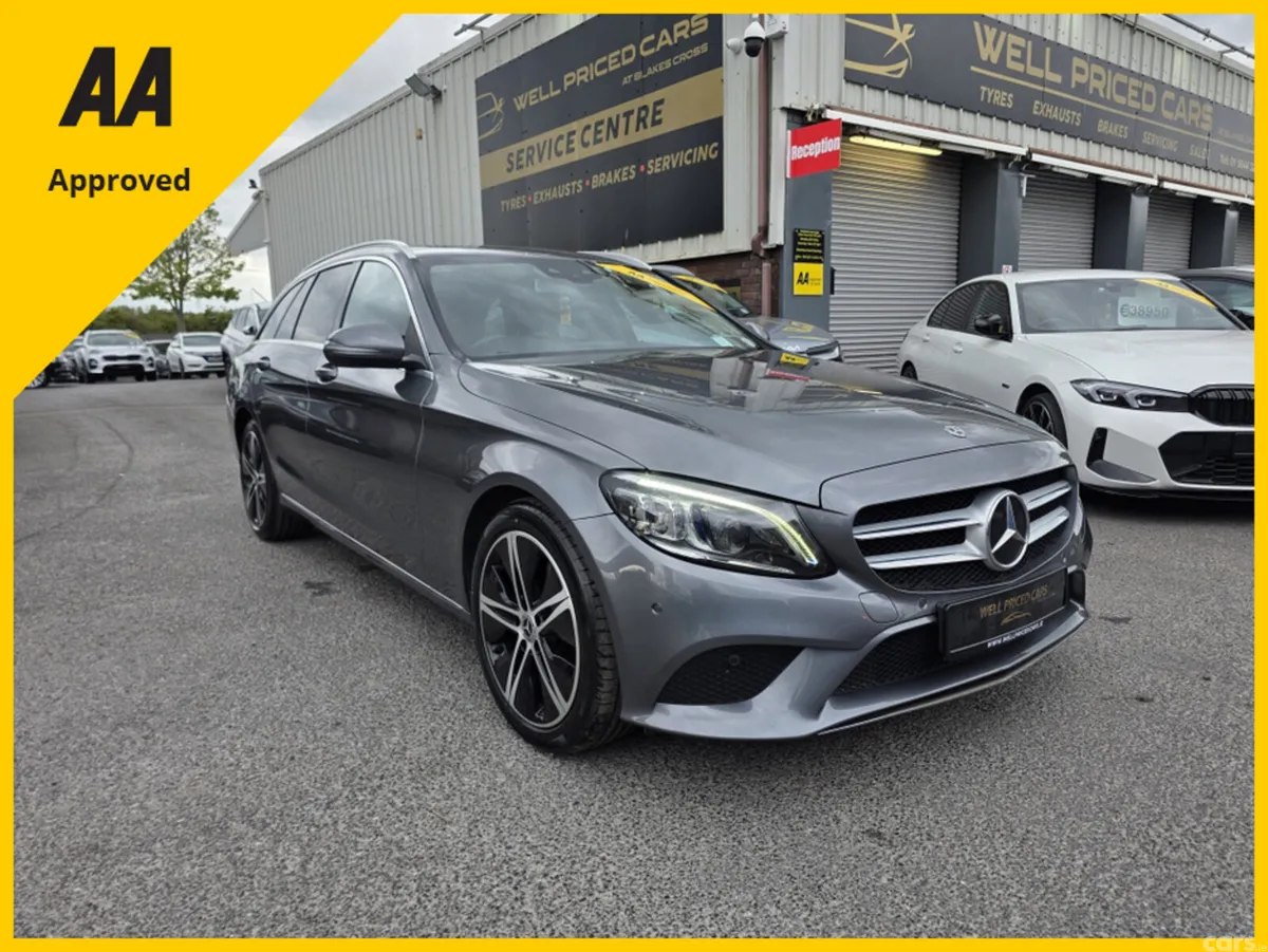 Mercedes-Benz C-Class Estate, Diesel Hybrid, 2020, Grey