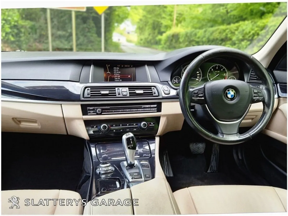 BMW 5-Series Saloon, Diesel, 2014, Blue