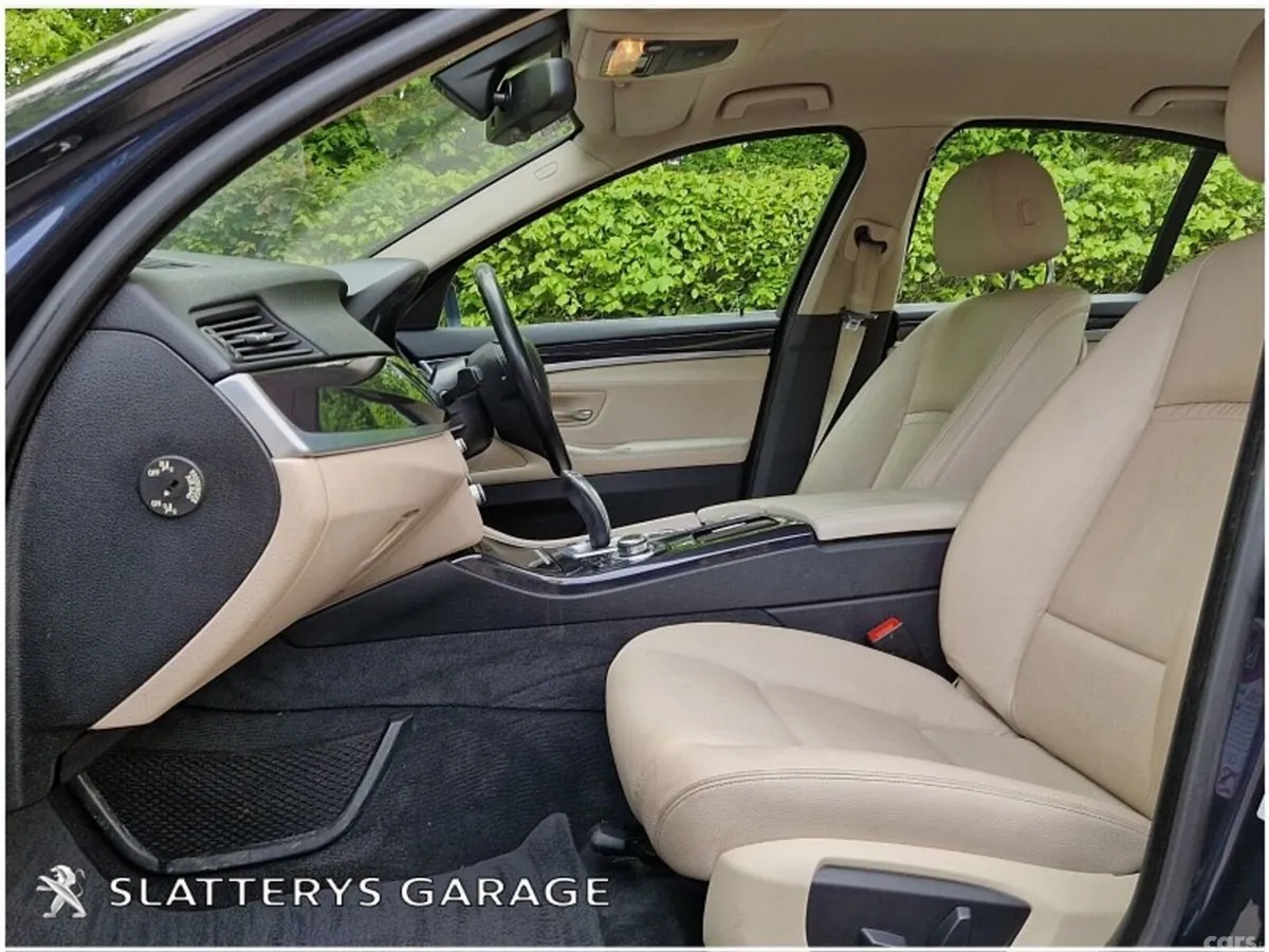 BMW 5-Series Saloon, Diesel, 2014, Blue