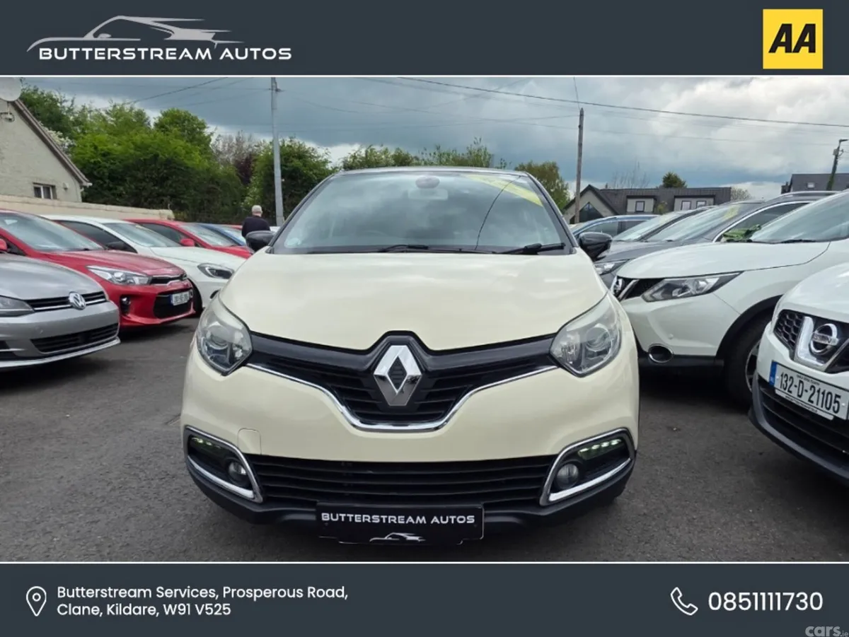 Renault Captur Hatchback, Petrol, 2015, Beige