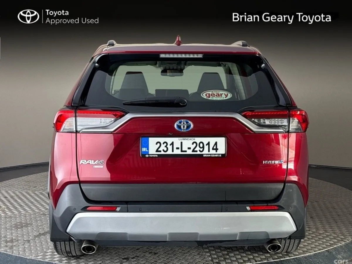 Toyota RAV4 SUV, Petrol Hybrid, 2023, Red
