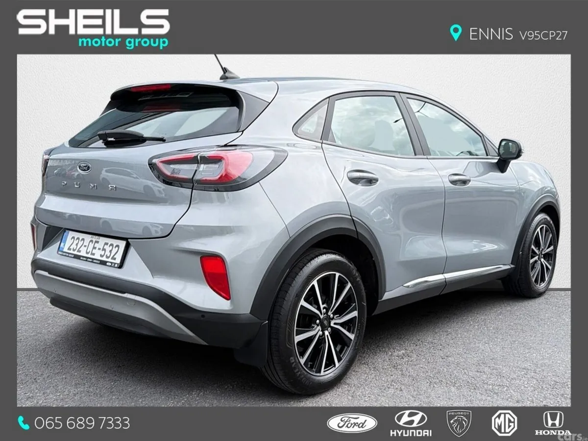 Ford Puma SUV, Petrol Hybrid, 2023, Grey