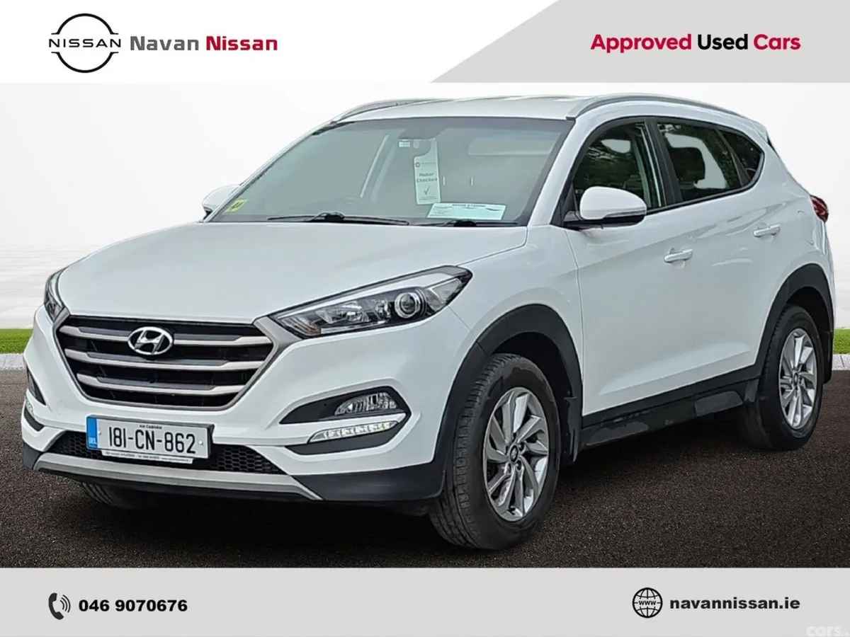 Hyundai Tucson SUV, Diesel, 2018, White