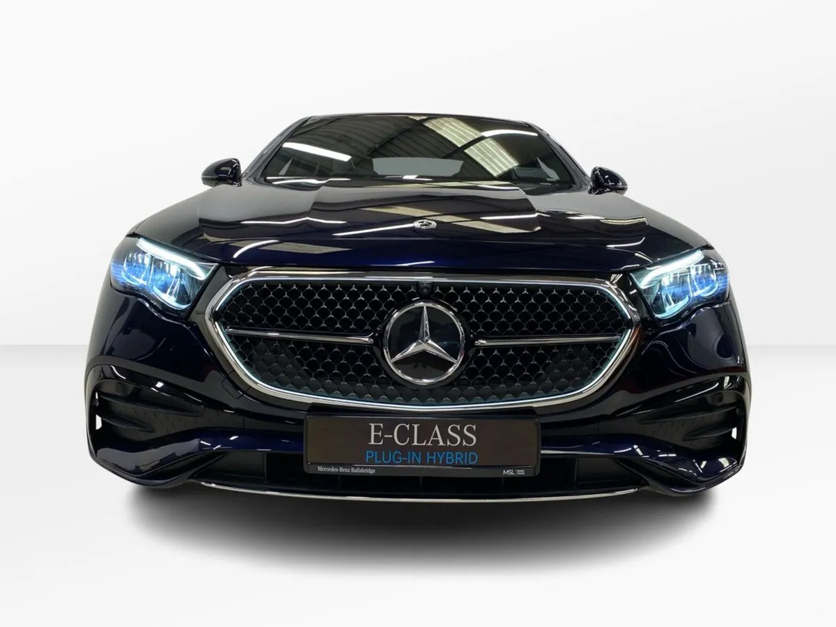 Mercedes-Benz E-Class Saloon, Petrol Plug-in Hybrid, 2026, Blue