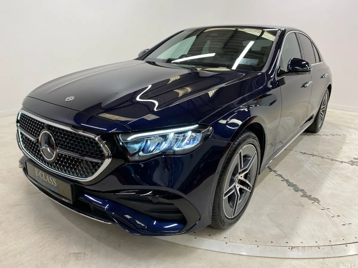 Mercedes-Benz E-Class Saloon, Petrol Plug-in Hybrid, 2026, Blue