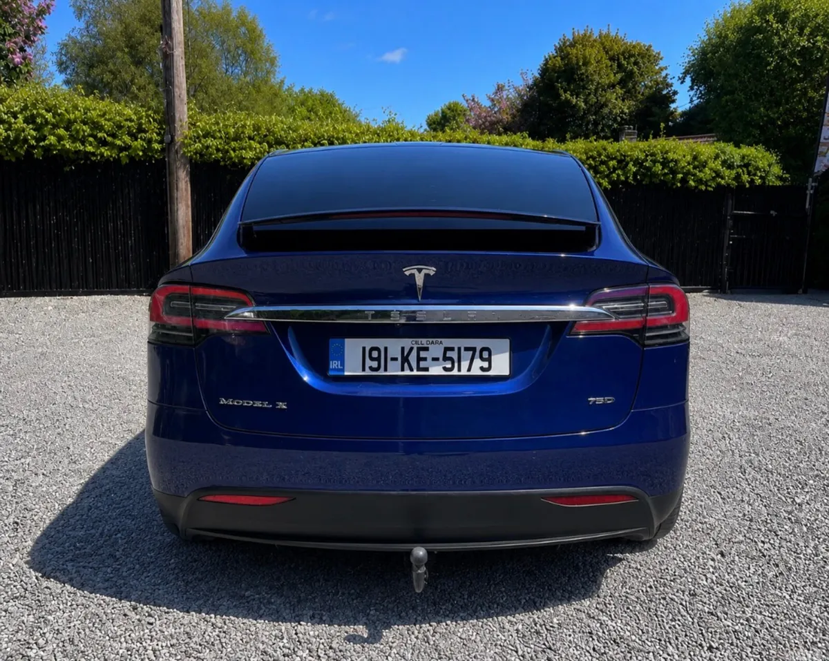 Tesla Model X MPV, Electric, 2019, Blue