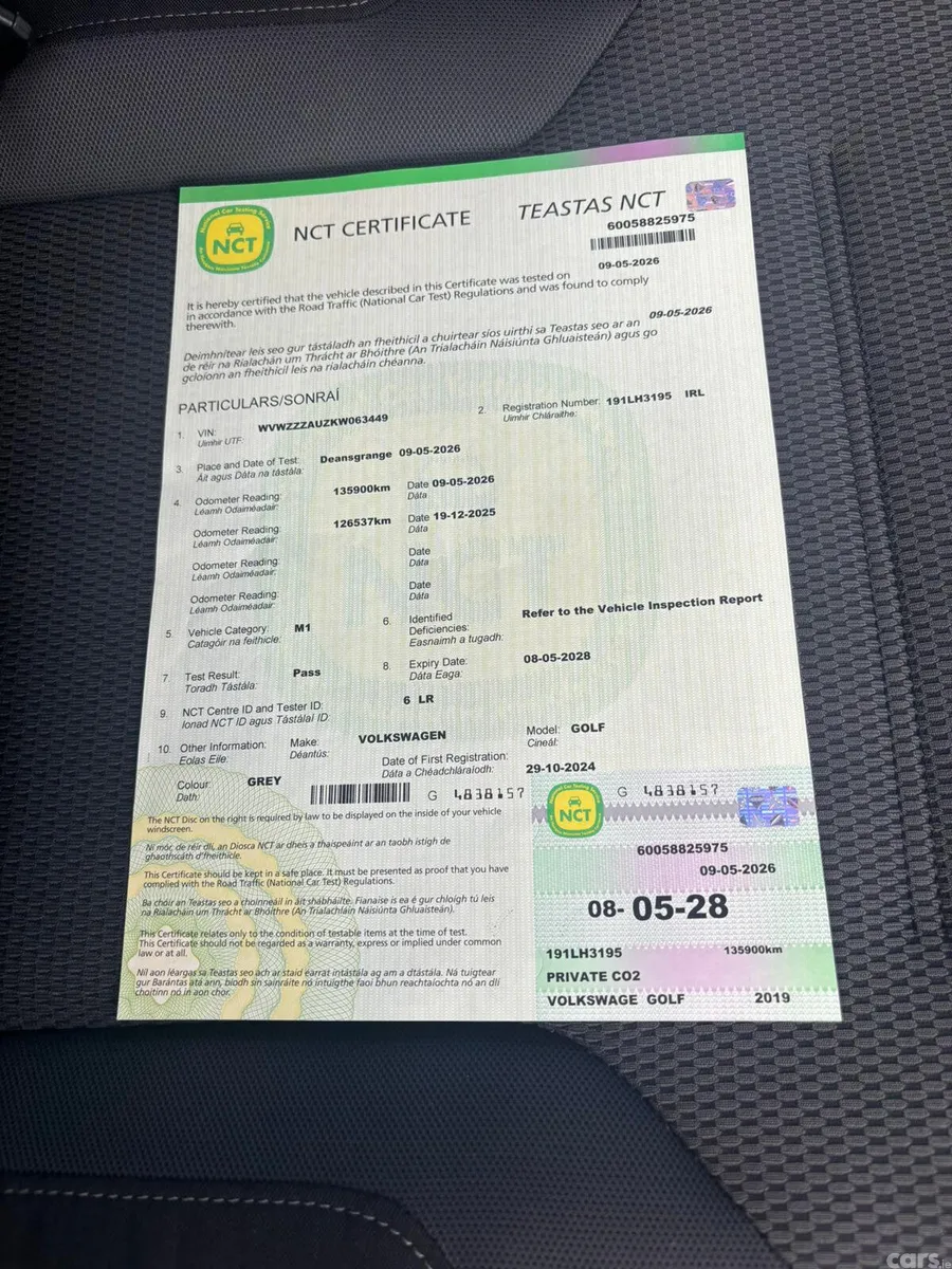 Volkswagen Golf Hatchback, Petrol, 2019, Grey