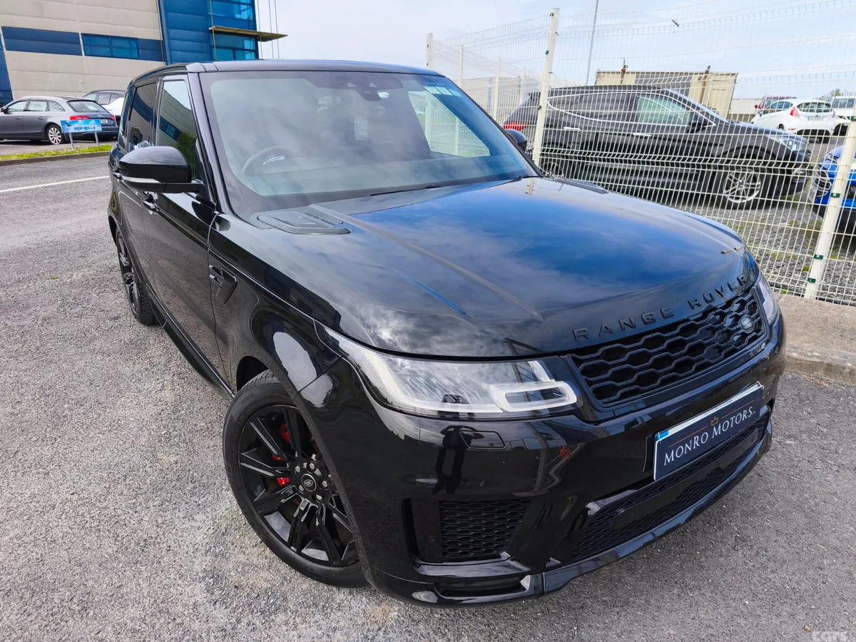 Land Rover Range Rover Sport SUV, Petrol Plug-in Hybrid, 2021, Black