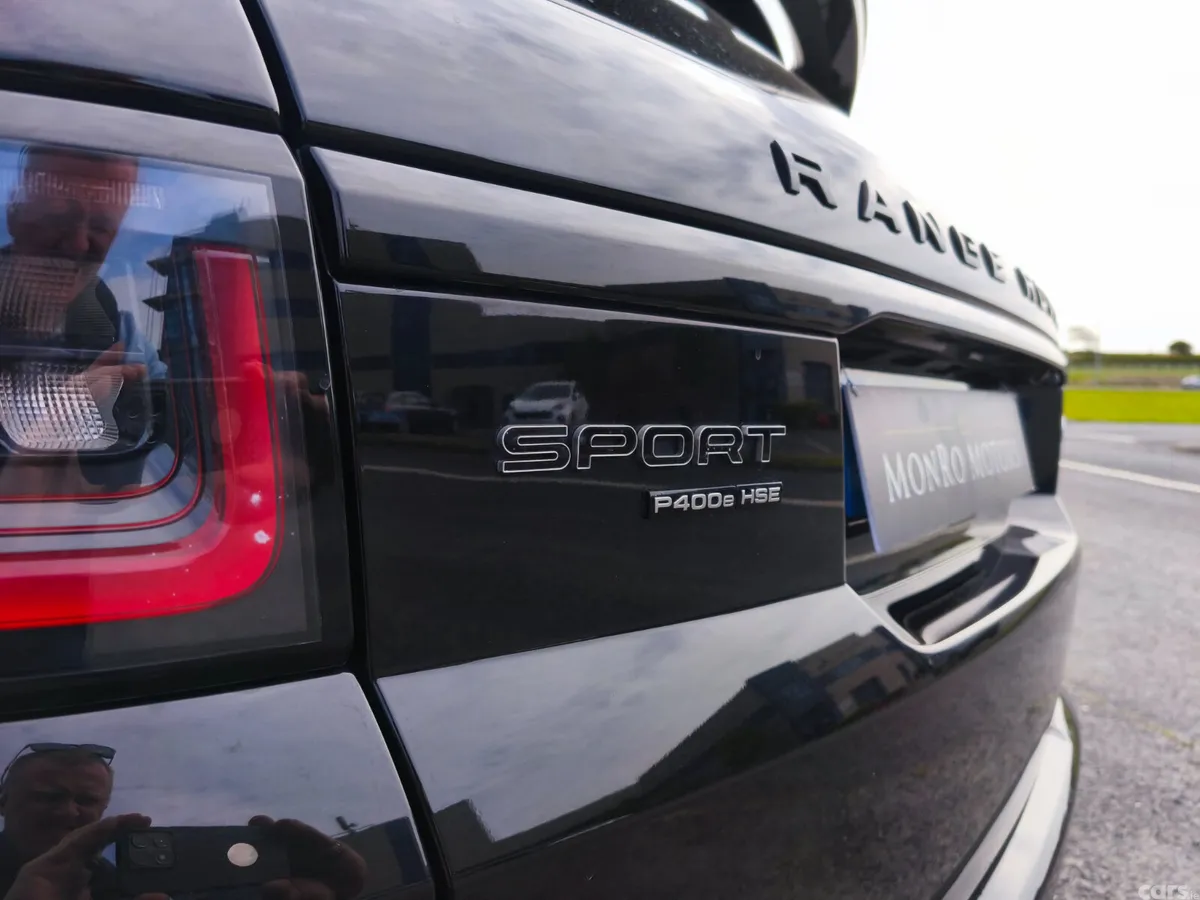 Land Rover Range Rover Sport SUV, Petrol Plug-in Hybrid, 2021, Black