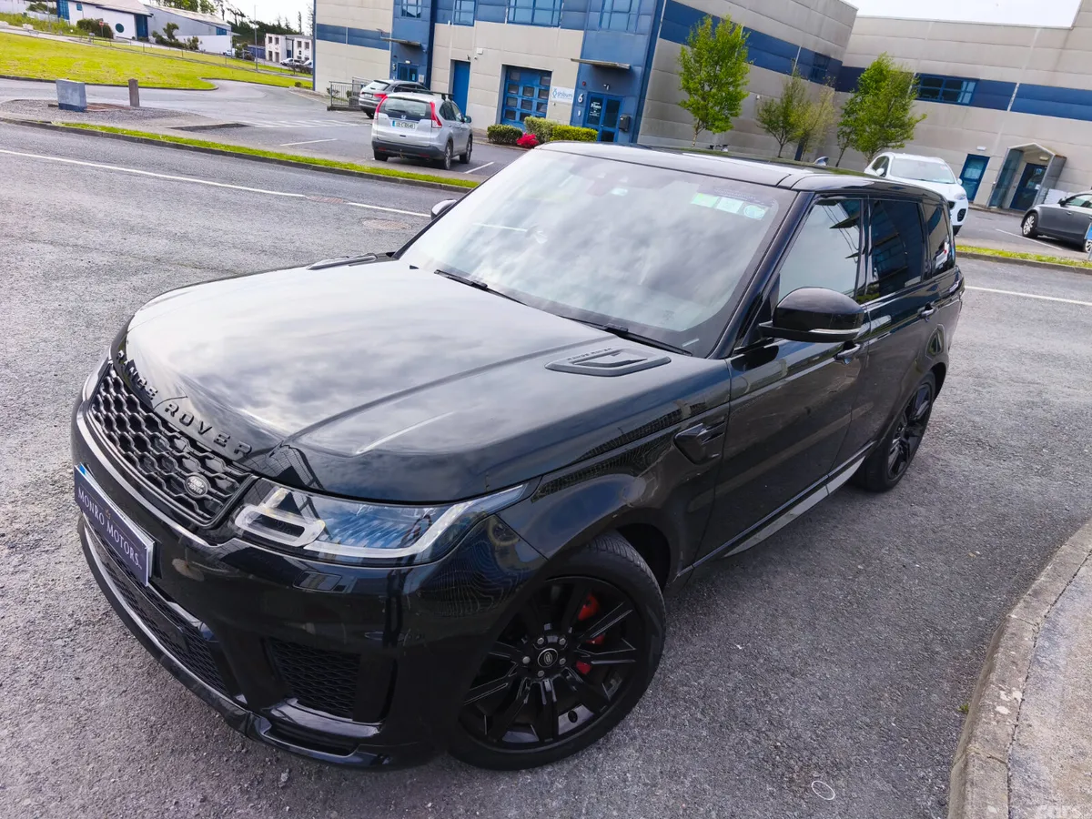 Land Rover Range Rover Sport SUV, Petrol Plug-in Hybrid, 2021, Black