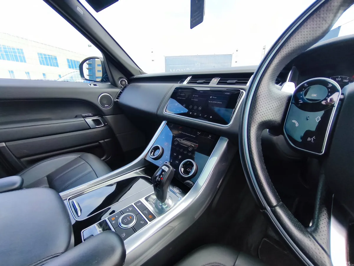 Land Rover Range Rover Sport SUV, Petrol Plug-in Hybrid, 2021, Black