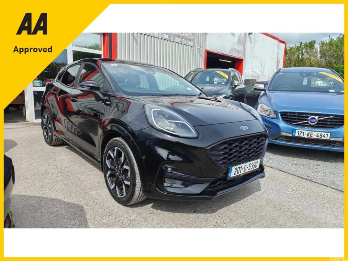 Ford Puma MPV, Petrol Hybrid, 2020, Black