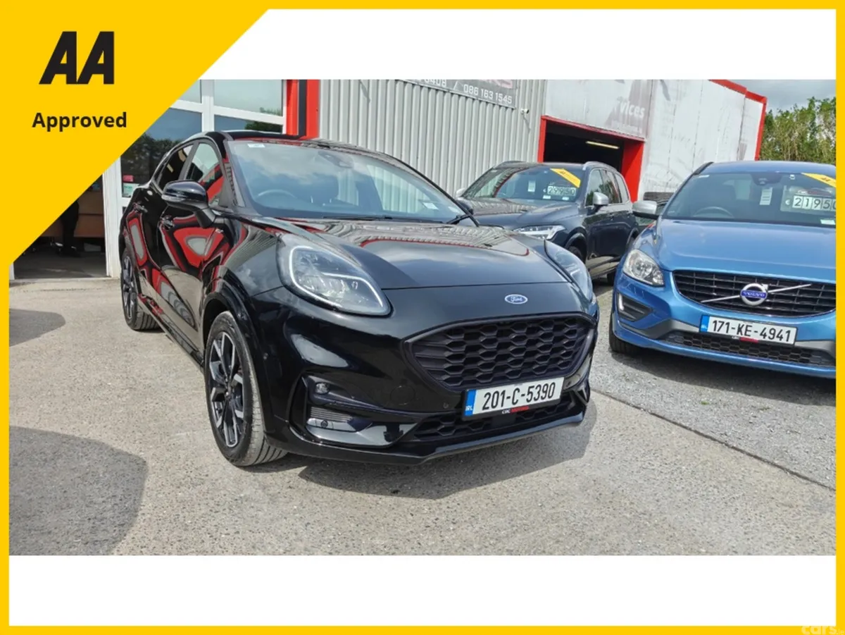 Ford Puma MPV, Petrol Hybrid, 2020, Black